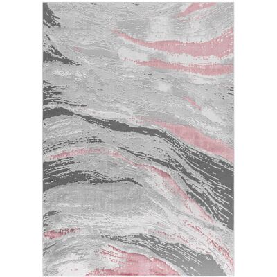Metro Demontay Floral Indoor / Outdoor Area Rug Pink Rectangle 60 x 110 cm Metro Demontay Floral Indoor / Outdoor Area Rug Pink Rectangle 60 x 110 cm
