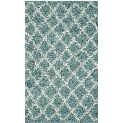 Marlow Home Co. Atchison Power Loom Seafoam/Ivory Rug Green;Neutral Rectangle 91 x 152 cm Marlow Home Co. Atchison Power Loom Seafoam/Ivory Rug Green;Neutral Rectangle 91 x 152 cm