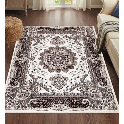 Astoria Grand Beier Cream Area Rug Cream Rectangle 160 x 230cm Astoria Grand Beier Cream Area Rug Cream Rectangle 160 x 230cm