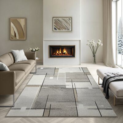 17 Stories Pearl Modern dense short pile living room bedroom carpet, contour cut (Beige) Beige Rectangle 200 x 280 cm 17 Stories Pearl Modern dense short pile living room bedroom carpet, contour cut (Beige) Beige Rectangle 200 x 280 cm
