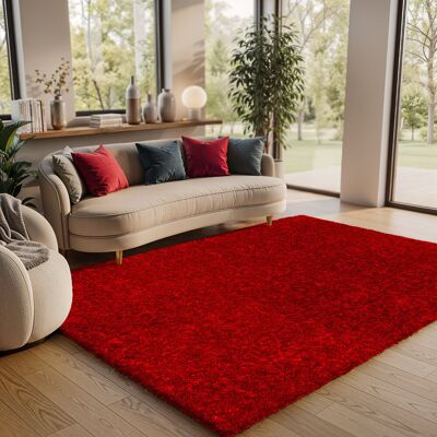 Latitude Run Amneris Modern Boho Soft Fluffy Thick Plush Pile Moss Green Area Rug Polyester/Black Round 120cm Latitude Run Amneris Modern Boho Soft Fluffy Thick Plush Pile Moss Green Area Rug Polyester/Black Round 120cm