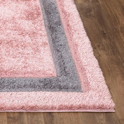 Fairmont Park New Modern Large Shaggy Rugs Hallway Runner Living Room Bedroom Carpet Floor Mat Pink Rectangle 160 x 230cm Fairmont Park New Modern Large Shaggy Rugs Hallway Runner Living Room Bedroom Carpet Floor Mat Pink Rectangle 160 x 230cm