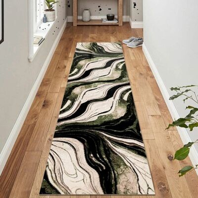 East Urban Home Large Living Room Rugs Abstract Area Rug Hallway Runner Rug Kitchen Floor Mat* Green Runner 60 x 300 cm East Urban Home Large Living Room Rugs Abstract Area Rug Hallway Runner Rug Kitchen Floor Mat* Green Runner 60 x 300 cm