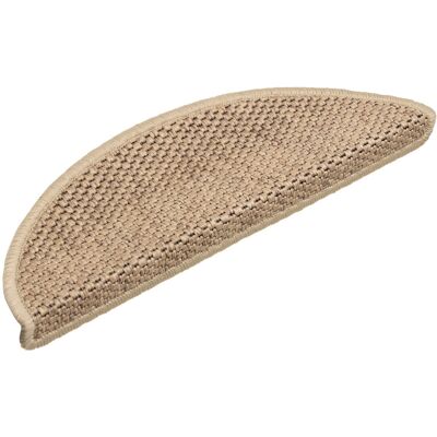 Hykkon Shellson Non-Slip Stair Tread Brown 21cm x 65cm Hykkon Shellson Non-Slip Stair Tread Brown 21cm x 65cm