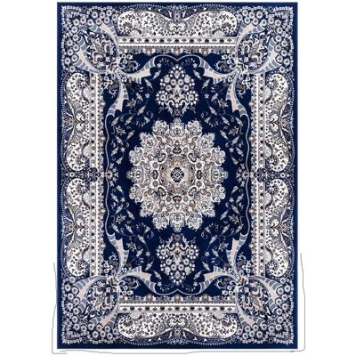 Latitude Vive Lombox Flatweave Blue Rug Blue Rectangle 120 x 170cm Latitude Vive Lombox Flatweave Blue Rug Blue Rectangle 120 x 170cm