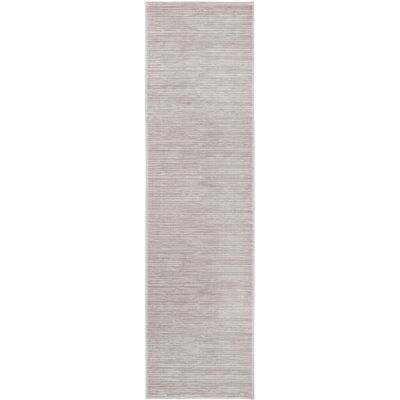 Latitude Run Hod Power Loom Silver Rug Silver Runner 66 x 183 cm Latitude Run Hod Power Loom Silver Rug Silver Runner 66 x 183 cm