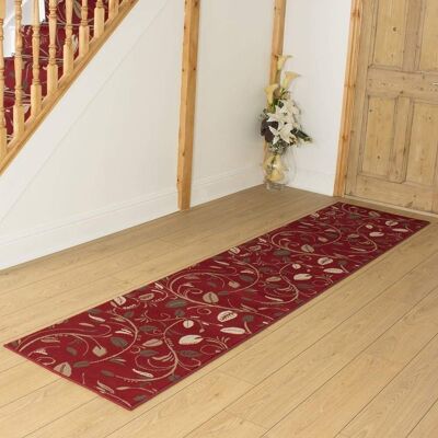 Latitude Run Runner Angelina Floral Indoor Area Rug Red Runner 570cm x 60cm Latitude Run Runner Angelina Floral Indoor Area Rug Red Runner 570cm x 60cm