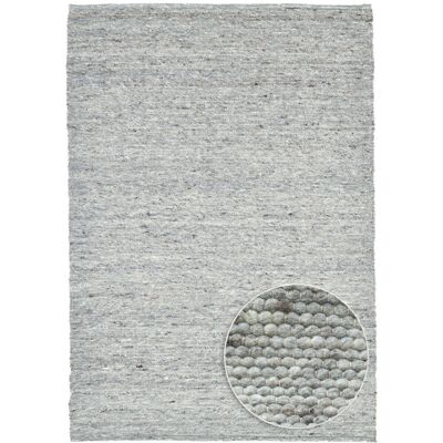 THEKO Alpen Wool Rug - Natural Beige - Reversible, 70x140cm - Rug THEKO Alpen Wool Rug - Natural Beige - Reversible, 70x140cm - Rug