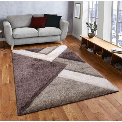 Metro Woodbranch Shaggy Brown/Beige Rug Brown/Beige Rectangle 120 x 170cm Metro Woodbranch Shaggy Brown/Beige Rug Brown/Beige Rectangle 120 x 170cm