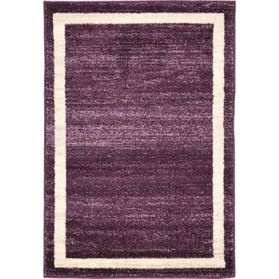 MYFLAIR MÖBEL & ACCESSOIRES Good Times - violet/ivory 66x91cm - Rug MYFLAIR MÖBEL & ACCESSOIRES Good Times - violet/ivory 66x91cm - Rug