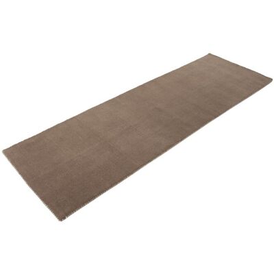 CARPETFINE - Gabbeh Lola Uni - Taupe - 80x300 cm - Rug CARPETFINE - Gabbeh Lola Uni - Taupe - 80x300 cm - Rug
