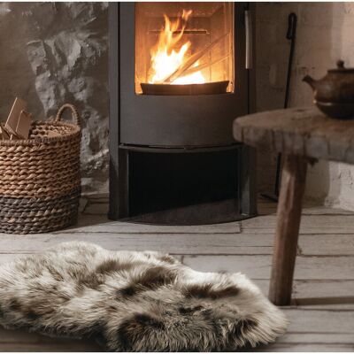 Canora Grey Medlock Sheepskin Grey Rug Grey 60cm W X 90cm L Canora Grey Medlock Sheepskin Grey Rug Grey 60cm W X 90cm L