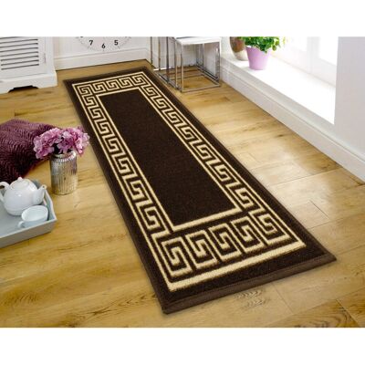 Fairmont Park Anais Kitchen Mat Brown/Beige Rectangle 80 x 300cm Fairmont Park Anais Kitchen Mat Brown/Beige Rectangle 80 x 300cm