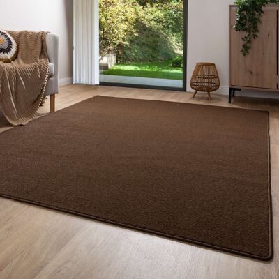 Latitude Run Brown Area Rug Rectangular 140 x 200cm Latitude Run Brown Area Rug Rectangular 140 x 200cm