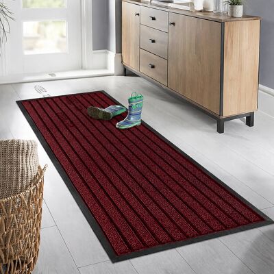 Kensington Heavy Duty PVC Rubber Door Mat – Non-Slip Indoor/Outdoor Entrance, Hallway & Kitchen Floor Mat Burgundy 80cm W x 300cm L Kensington Heavy Duty PVC Rubber Door Mat – Non-Slip Indoor/Outdoor Entrance, Hallway & Kitchen Floor Mat Burgundy 80cm W x 300cm L