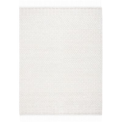 Natur Pur Casablanca Geometric Area Rug In Ivory Ivory Rectangle 119.38 x 304.8cm Natur Pur Casablanca Geometric Area Rug In Ivory Ivory Rectangle 119.38 x 304.8cm