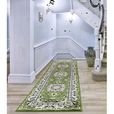 Latitude Vive Vicolo Green Area Rug Green Runner 80 x 300cm Latitude Vive Vicolo Green Area Rug Green Runner 80 x 300cm