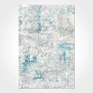 Hargun Melanie Abstract Machine Woven Indoor / Outdoor Area Rug white 220.0 H x 120.0 W x 0.5 D cm