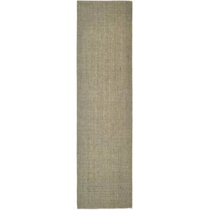 August Grove Rug Natural Sisal Green brown/white 78.74 W cm