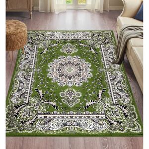 MH Bedding Store Ltd Rada Green Rug green 230.0 H x 160.0 W x 4.0 D cm