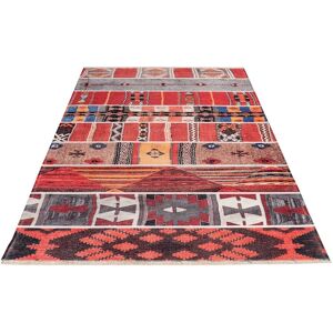 Bloomsbury Market Bergeronnes Red/Grey Indoor/Outdoor Rug gray/red 200.0 W cm