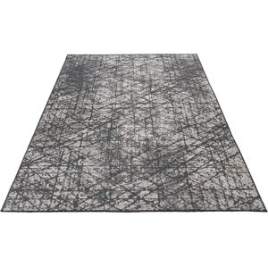 Rio Brasstown Machine Woven Silver/Grey Rug white 230.0 H x 150.0 W x 6.0 D cm