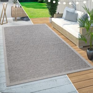 Mistana Kendleshire Balcony Terrace Kitchen Lozenge Modern Power Loom Grey Indoor/Outdoor Rug white 160.0 W x 1.0 D cm