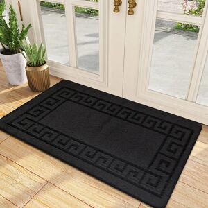 Fairmont Park Gershwin New Luxury Black Rug white 150.0 H x 80.0 W x 5.0 D cm