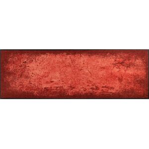 Wash+dry Shades 60 x 180 cm Non-Slip Indoor / Outdoor Doormat red 180.0 H x 60.0 W cm