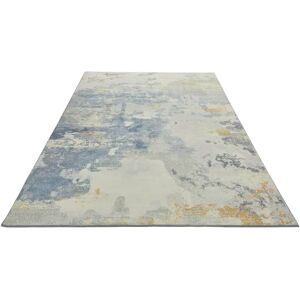 Borough Wharf Schwabe Machine Woven Grey Rug green/yellow 180.0 H x 120.0 W x 0.9 D cm