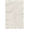 Mistana Helgeson Shaggy Cream/Taupe Rug brown/gray/white 99.0 W x 3.0 D cm