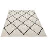 Mistana Argana Shaggy Carpet in White/Black black/white 250.0 H x 80.0 W x 3.5 D cm