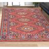 vidaXL High-Quality Machine Woven Rose Indoor/Outdoor Rug pink 290.0 H x 200.0 W x 1.2 D cm