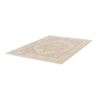Lily Manor Denton Sustainable Power Loom Beige Rug white 160.0 W x 0.1 D cm