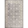 World Menagerie Astoria Distressed Looped/Hooked Grey/Beige Rug white 90.0 W x 0.64 D cm