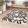 Fairmont Park Macungie Animal Print Black Area Rug black 170.0 H x 120.0 W x 1.7 D cm