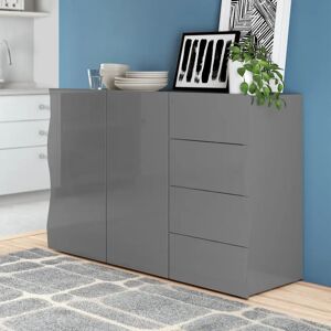 Zipcode Design Colbie Sideboard gray 81.2 H x 130.0 W x 40.0 D cm