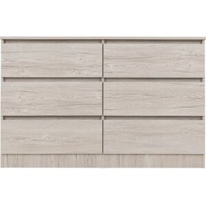 Zipcode Design Braunstein 6 Drawer Chest Of Drawers gray 66.3 H x 30.0 D cm