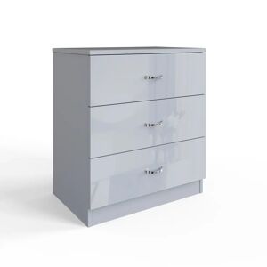 Zipcode Design Brendle 3 Drawer 60Cm W Chest Of Drawers gray 69.0 H x 60.0 W x 40.0 D cm