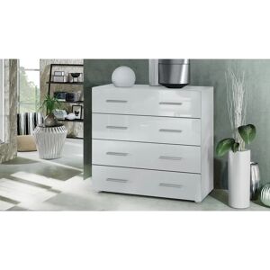 Zipcode Design Kortright 4 - Drawer Chest of Drawers white 72.0 H x 76.0 W x 35.0 D cm