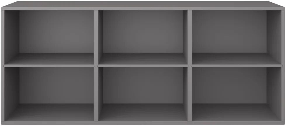 Hammel Furniture Keep Bookcase gray 56.0 H x 134.0 W x 42.0 D cm