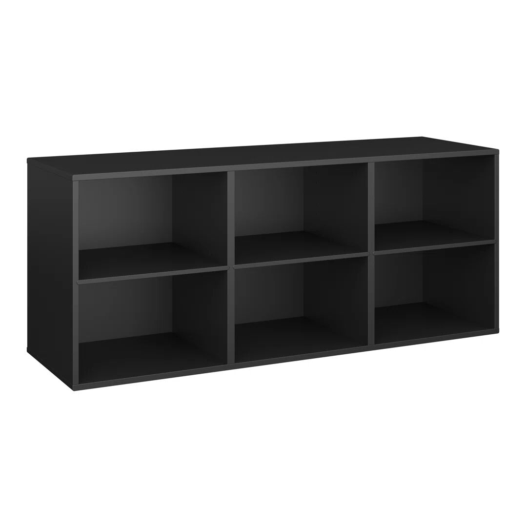 Hammel Furniture Keep Bookcase black 56.0 H x 134.0 W x 42.0 D cm