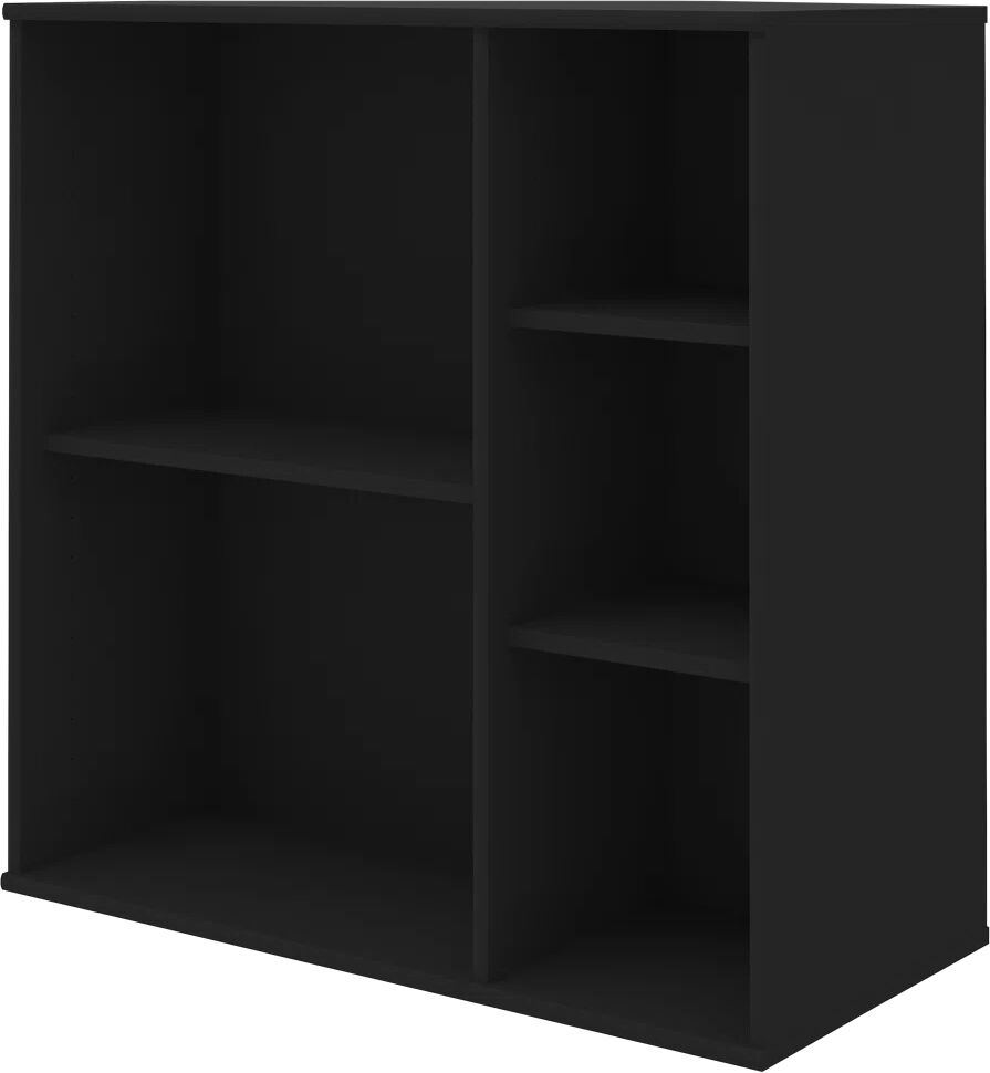 Hammel Furniture Mistral Kubus Geometric Bookcase black 69cm H x 69cm W x 32.5cm D