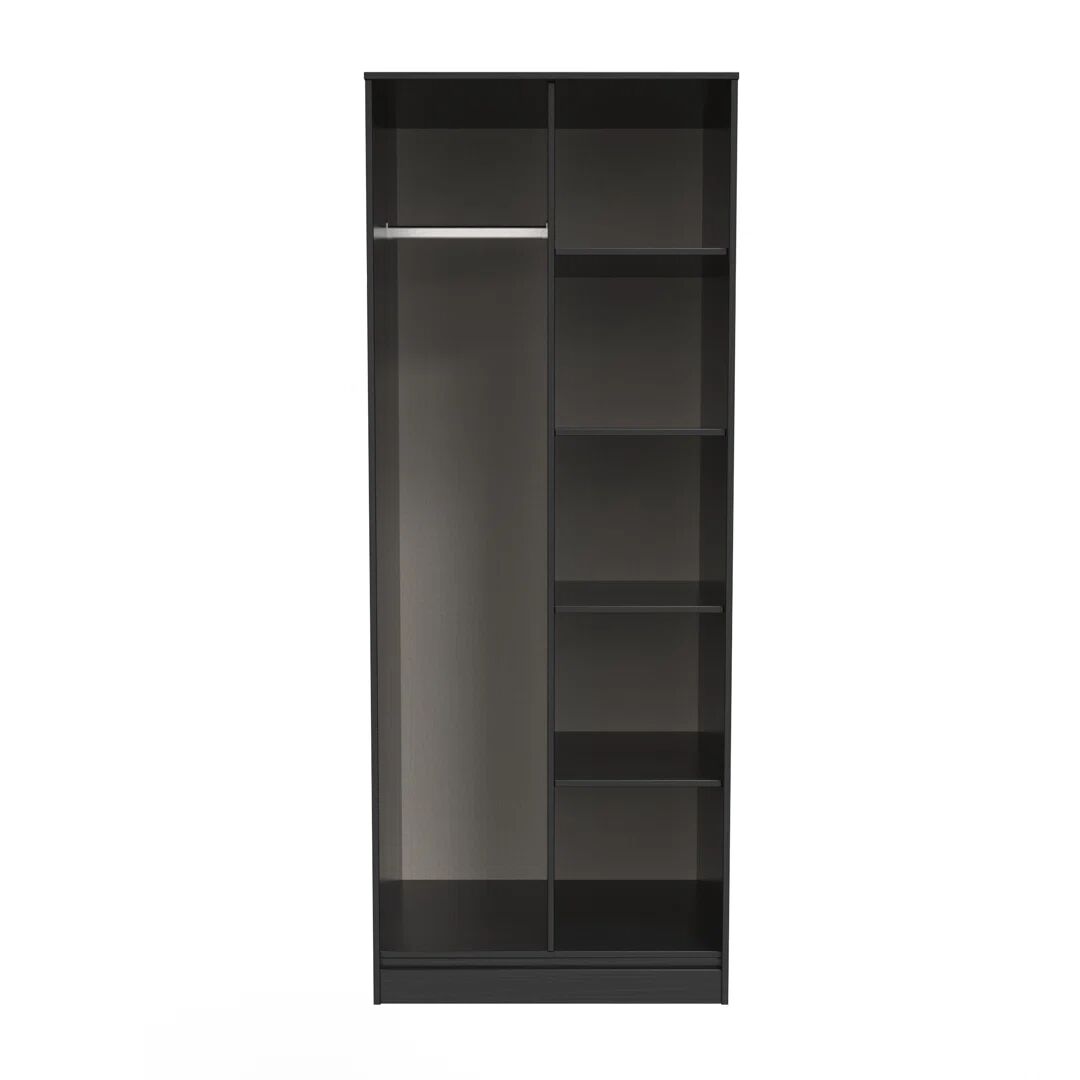 Welcome Furniture Hong Kong Wardrobe black 182.5 H x 74.0 W x 53.0 D cm