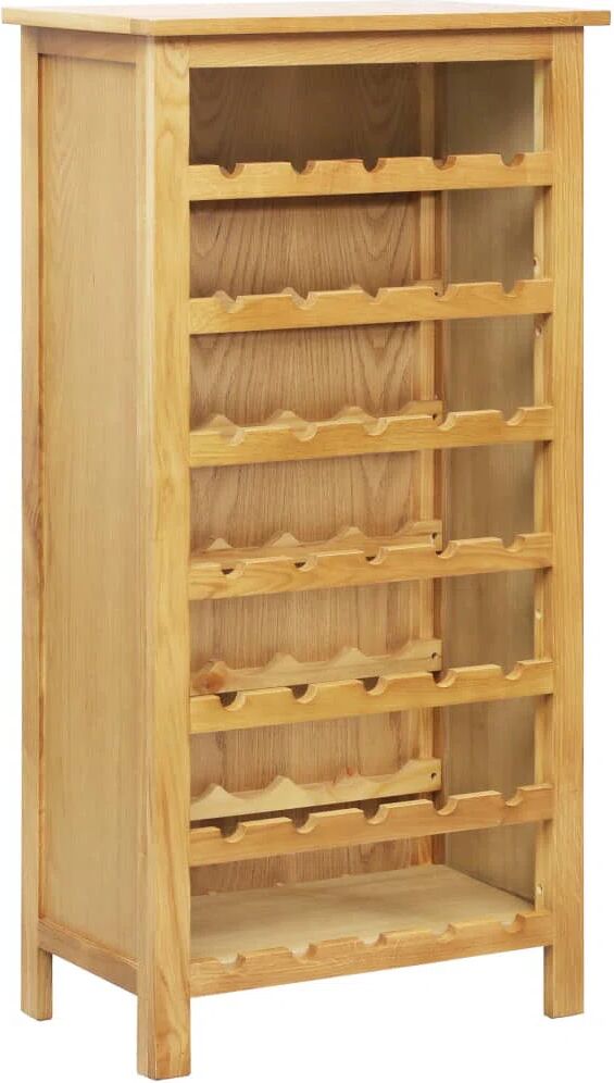 August Grove Kevin 35 Bottles Wine Rack brown 110.0 H x 56.0 W x 32.0 D cm