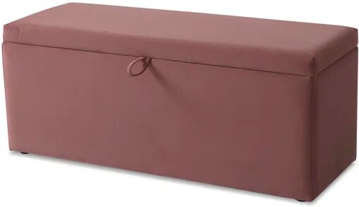 Furniture Link 120Cm Rectangle Storage Ottoman pink 49.0 H x 120.0 W x 43.5 D cm