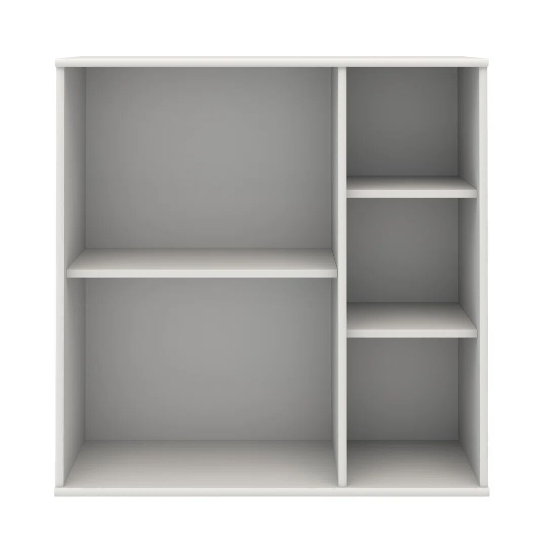Hammel Furniture Mistral Kubus Geometric Bookcase white 69.0 H x 69.0 W x 32.0 D cm