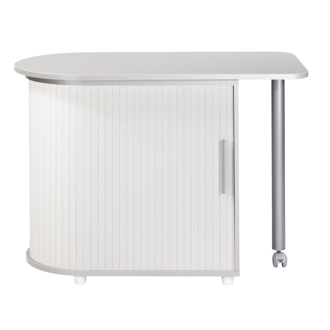 Ebern Designs Asyra Storage Cabinet gray/white 74.7 H x 105.0 W x 55.0 D cm
