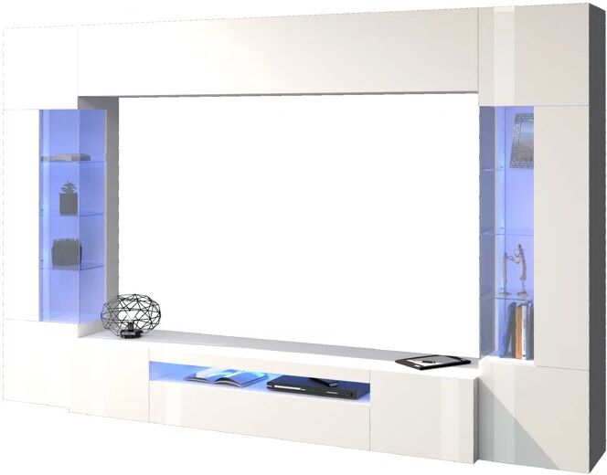 Web Furniture New Egypt Entertainment Unit for TVs up to 70" white