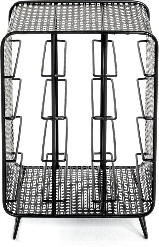 17 Stories Dunnell 12 Bottle Wine Rack black 46.0 H x 30.0 W x 24.0 D cm